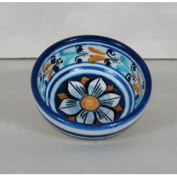 Ciotolina diametro 9 cm. - Fiore Blu