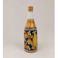Bottle for wine - Ornato Giallo e Blu