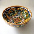 Bowl diameter 20 cm - Decoro Ornato Blu