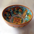 Bowl diameter 20 cm - Decoro Ornato Verde