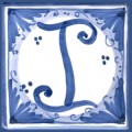 Mattonella lettera I Mattonella lettera I