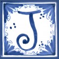 Tile letter J