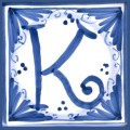 Tile letter K