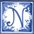 Tile letter N