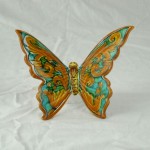 Farfalla 15 x 15 cm - Cuore Verde