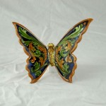 Farfalla 15 x 15 cm - Ornato Blu