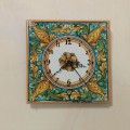 Orologio murale 20 x 20 cm - Ornato Verde Orologio murale 20 x 20 cm - Ornato Verde