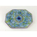 Piatto ottagonale 40 x 31 - Turchese Piatto ottagonale 40 x 31 - Turchese