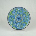 Wall plate diameter 20 cm  - Turchese