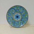 Wall plate diameter 30 cm -  Turchese