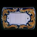 Decorated cover switches - Ornato Giallo Blu