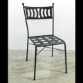 Wrought Iron Chair - "Vento"