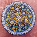 Round  Lava stone Table diameter 110 cm - Fiore Blu