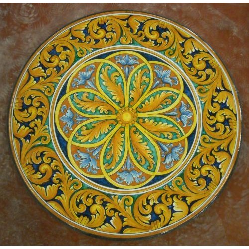 Round  Lava stone Table diameter 90 cm - Enna 