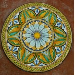 Tavolo Tondo in Pietra Lavica diametro 70 cm - Ovali