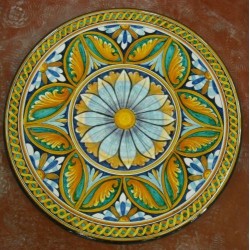 Tavolo Tondo in Pietra Lavica diametro 70 cm - Ovali